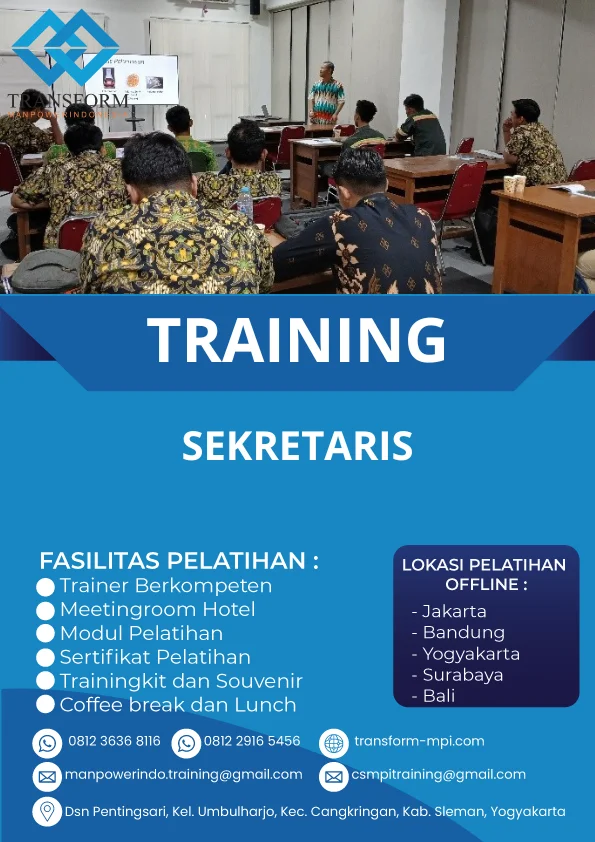 TRAINING SEKRETARIS