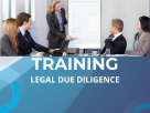 TRAINING LEGAL DUE DILIGENCE
