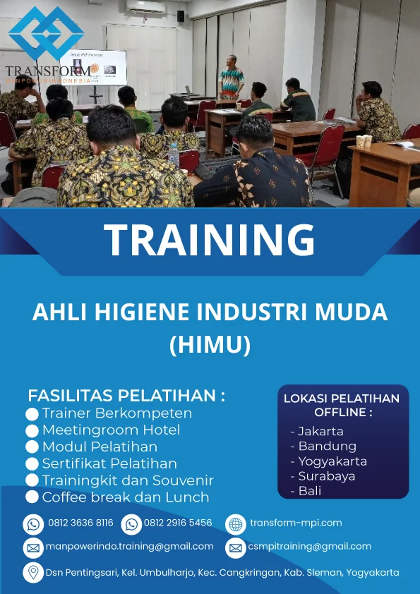 TRAINING AHLI HIGIENE INDUSTRI MUDA (HIMU)