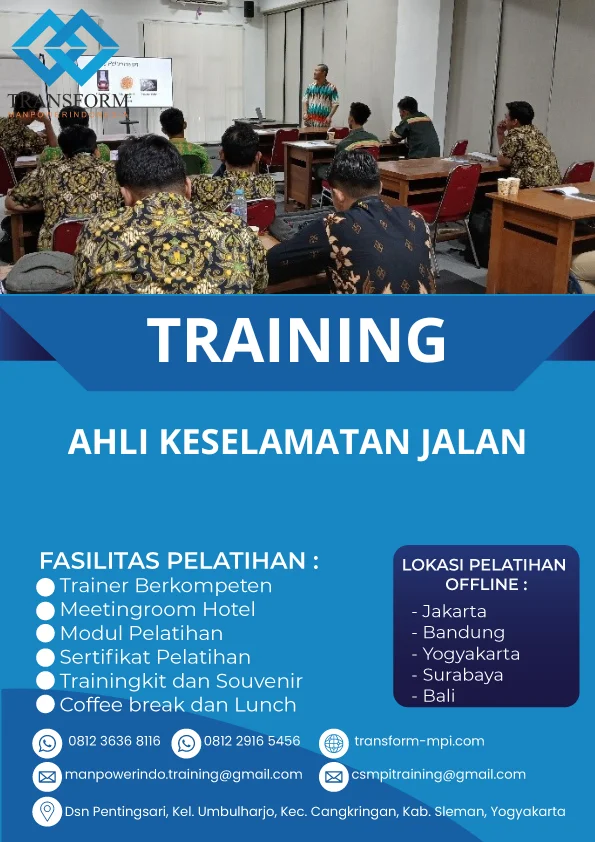 TRAINING AHLI KESELAMATAN JALAN