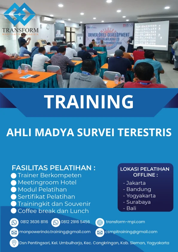 TRAINING AHLI MADYA SURVEI TERESTRIS