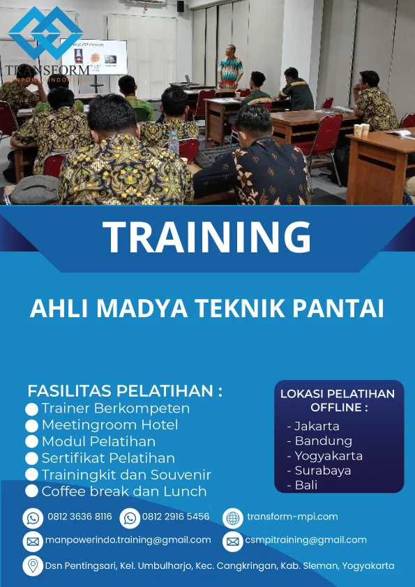 TRAINING AHLI MADYA TEKNIK PANTAI