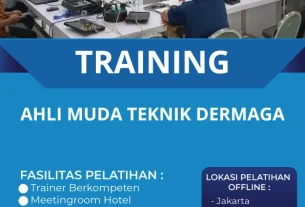 TRAINING AHLI MUDA TEKNIK DERMAGA
