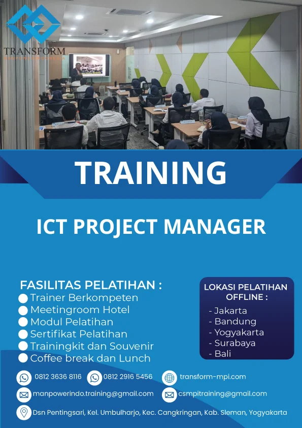 TRAINING SERTIFIKASI ICT PROJECT MANAGER