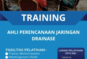 TRAINING AHLI PERENCANAAN JARINGAN DRAINASE