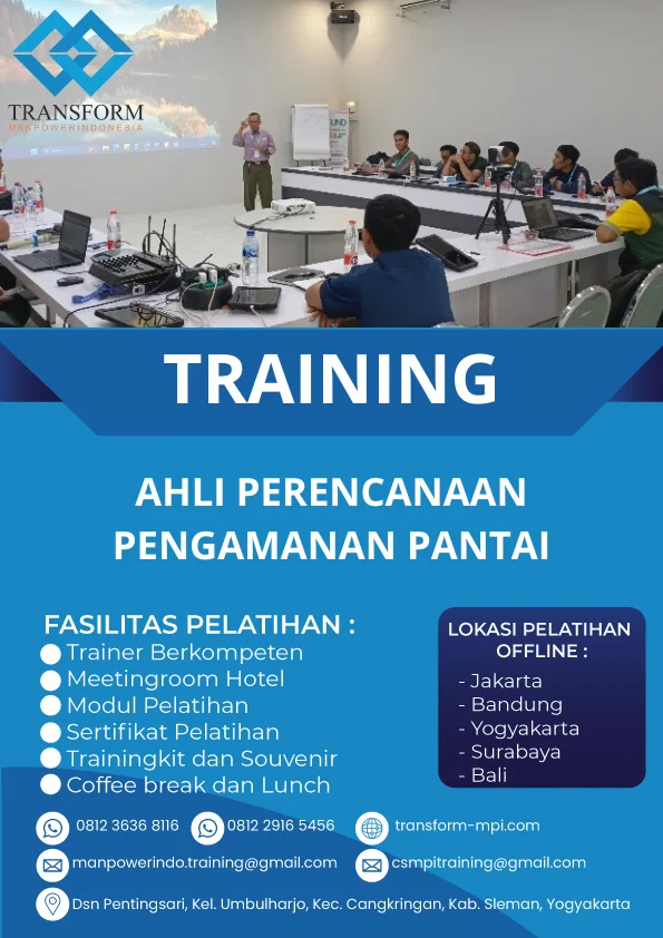 TRAINING AHLI PERENCANAAN PENGAMANAN PANTAI