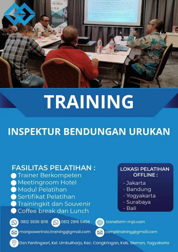TRAINING INSPEKTUR BENDUNGAN URUKAN