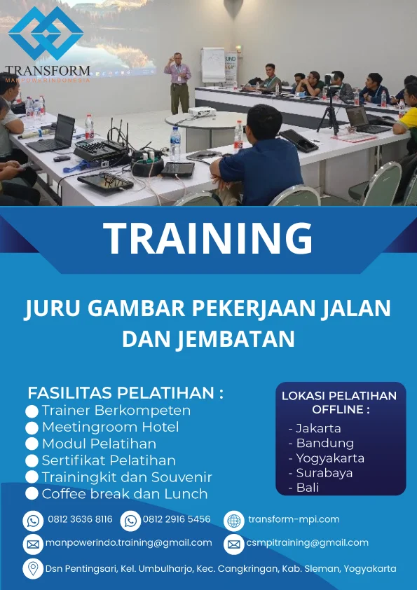 TRAINING JURU GAMBAR PEKERJAAN JALAN DAN JEMBATAN