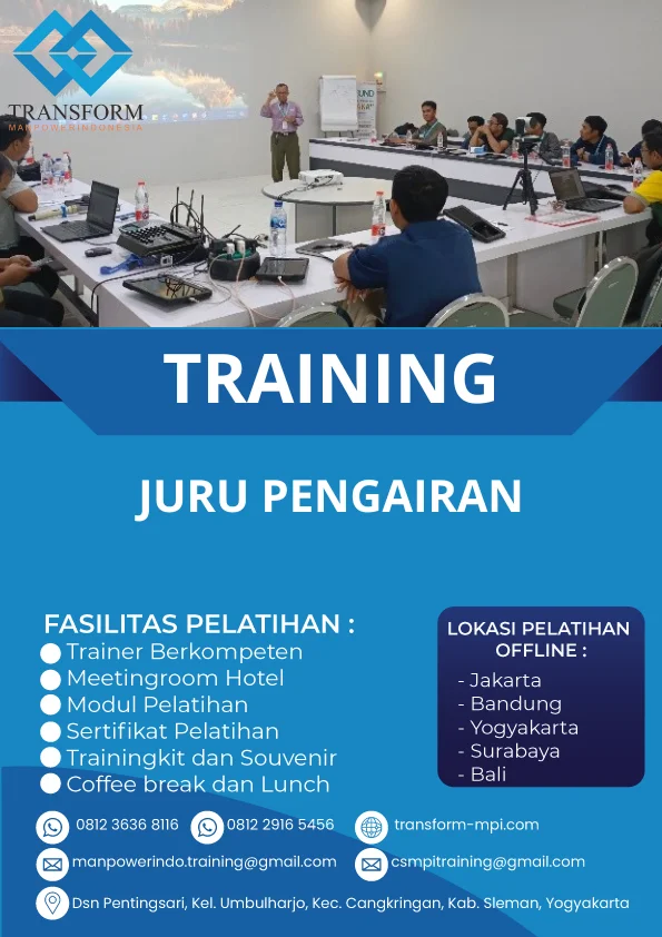 TRAINING JURU PENGAIRAN