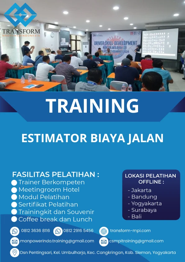 TRAINING ESTIMATOR BIAYA JALAN