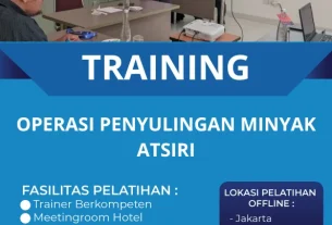 TRAINING OPERASI PENYULINGAN MINYAK ATSIRI