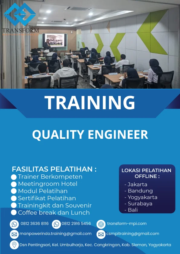 TRAINING QUALITY ENGINEER