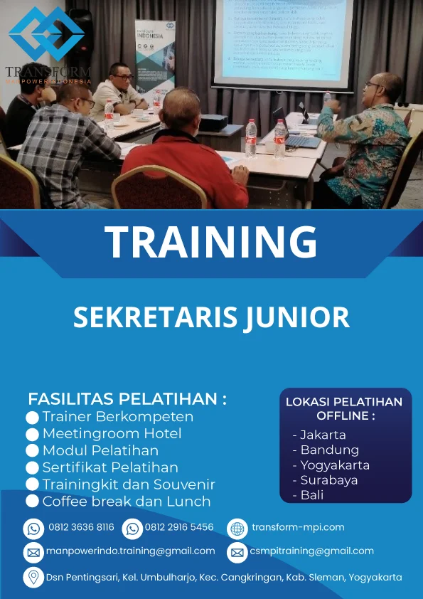 TRAINING SEKRETARIS JUNIOR
