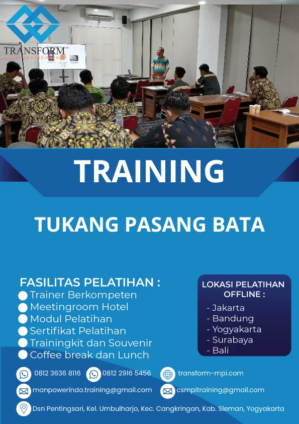 TRAINING TUKANG PASANG BATA