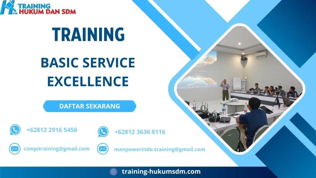 TRAINING BASIC SERVICE EXCELLENCE