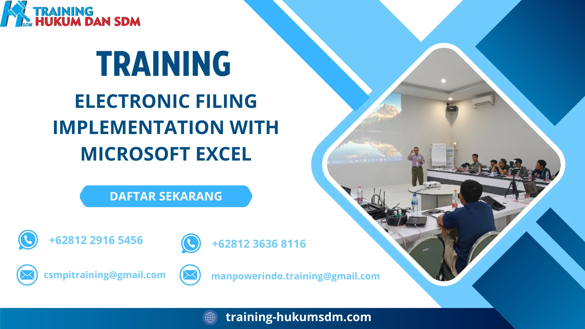 TRAINING ELECTRONIC FILING IMPLEMENTATION WITH MICROSOFT EXCEL