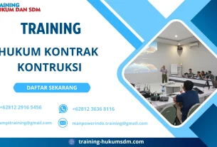 TRAINING HUKUM KONTRAK KONTRUKSI