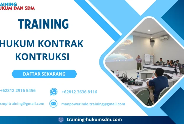TRAINING HUKUM KONTRAK KONTRUKSI