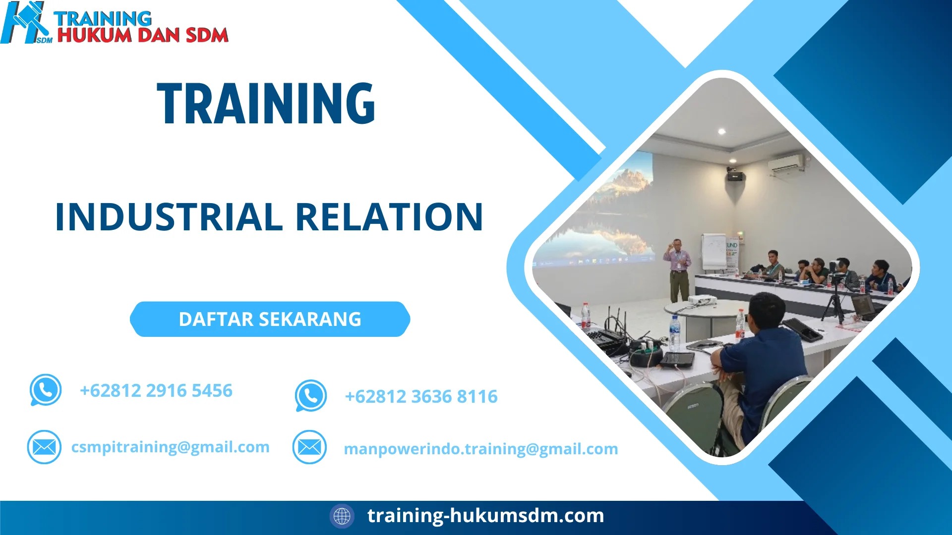 TRAINING INDUSTRIAL RELATION