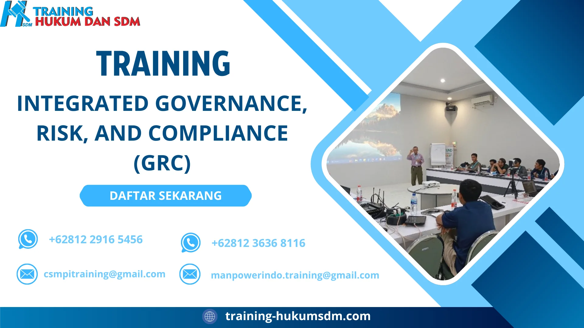 TRAINING INTEGRATED GOVERNANCE, RISK, AND COMPLIANCE (GRC)