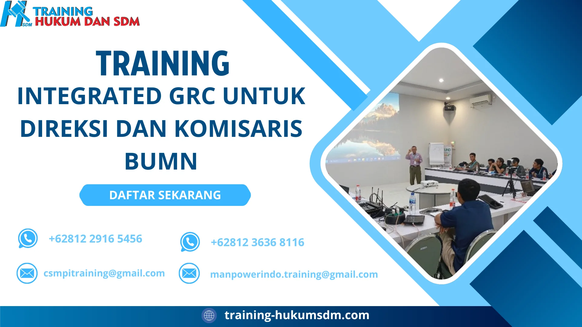 TRAINING INTEGRATED GRC UNTUK DIREKSI DAN KOMISARIS BUMN