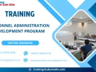 TRAINING PERSONNEL ADMINISTRATION DEVELOPMENT PROGRAM