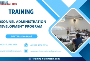 TRAINING PERSONNEL ADMINISTRATION DEVELOPMENT PROGRAM