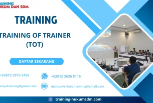 TRAINING TRAINING OF TRAINER (TOT)