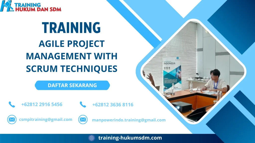 TRAINING AGILE PROJECT MANAGEMENT WITH SCRUM TECHNIQUES