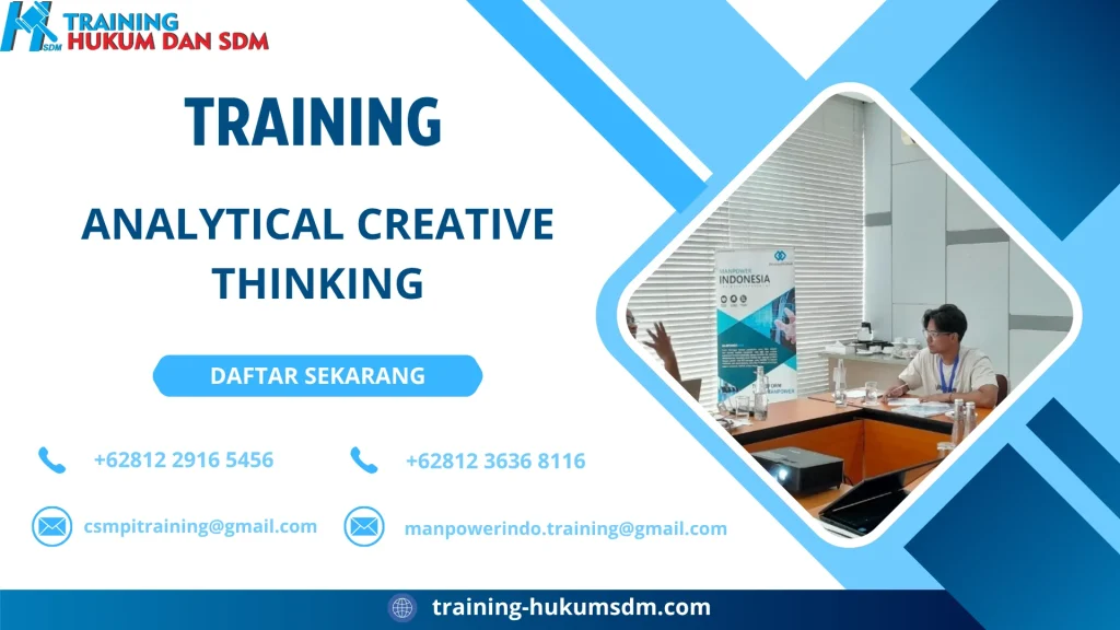 TRAINING ANALYTICAL CREATIVE THINKING