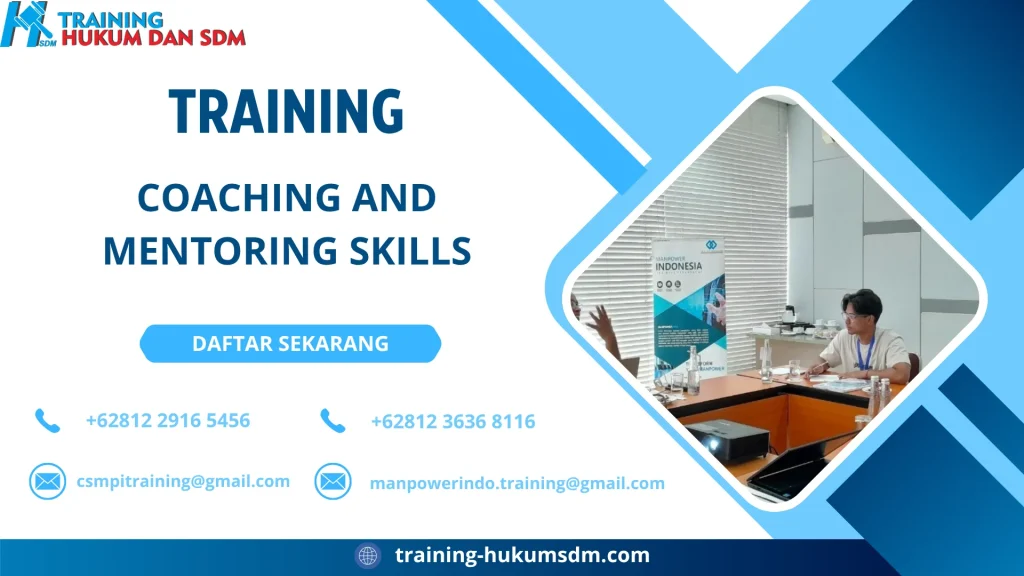 TRAINING COACHING AND MENTORING SKILLS