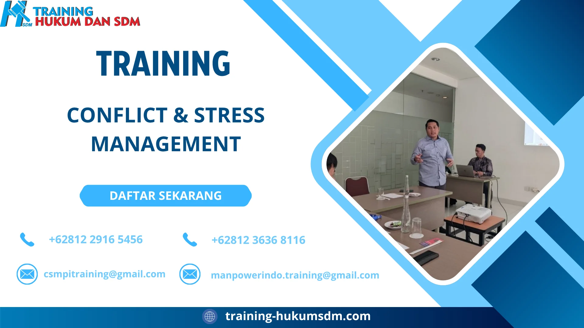 TRAINING CONFLICT & STRESS MANAGEMENT