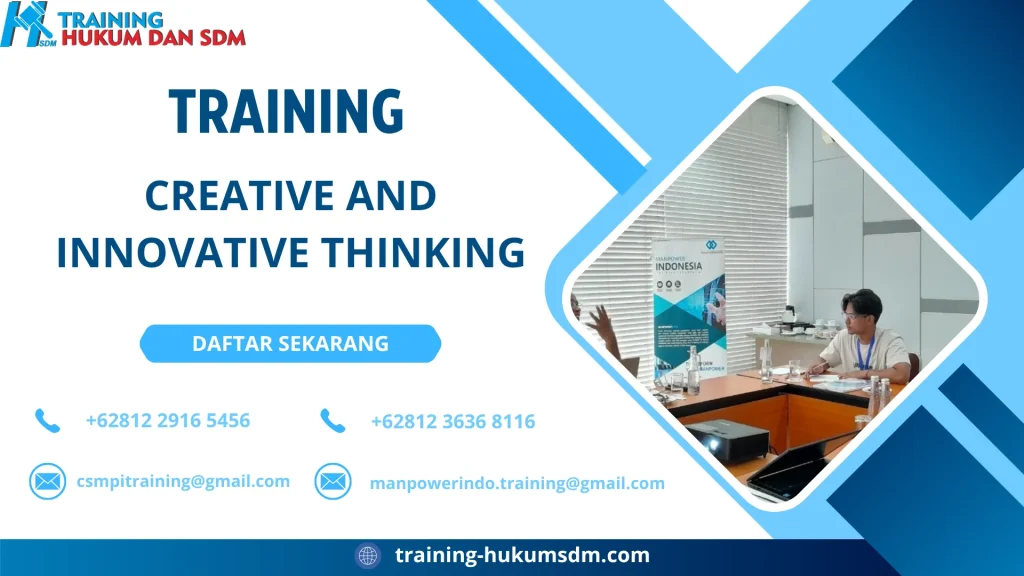 TRAINING CREATIVE AND INNOVATIVE THINKING