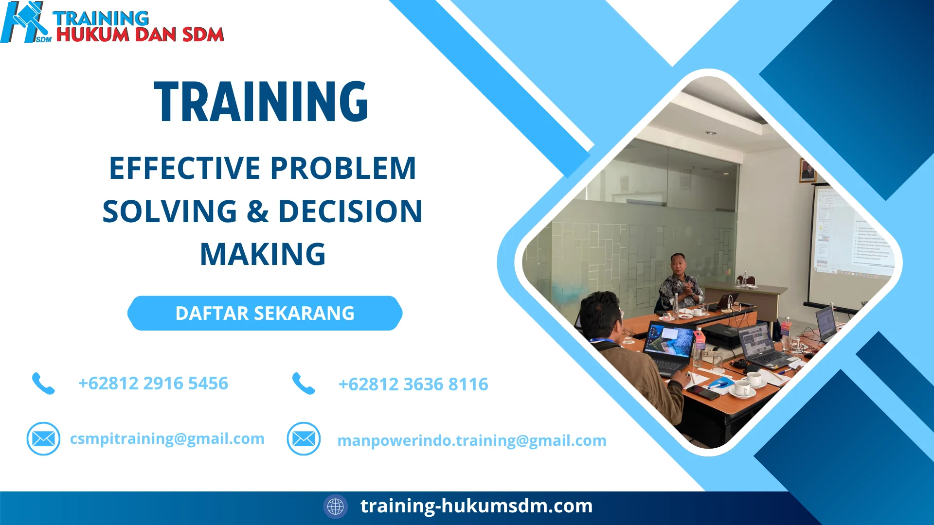 TRAINING EFFECTIVE PROBLEM SOLVING & DECISION MAKING