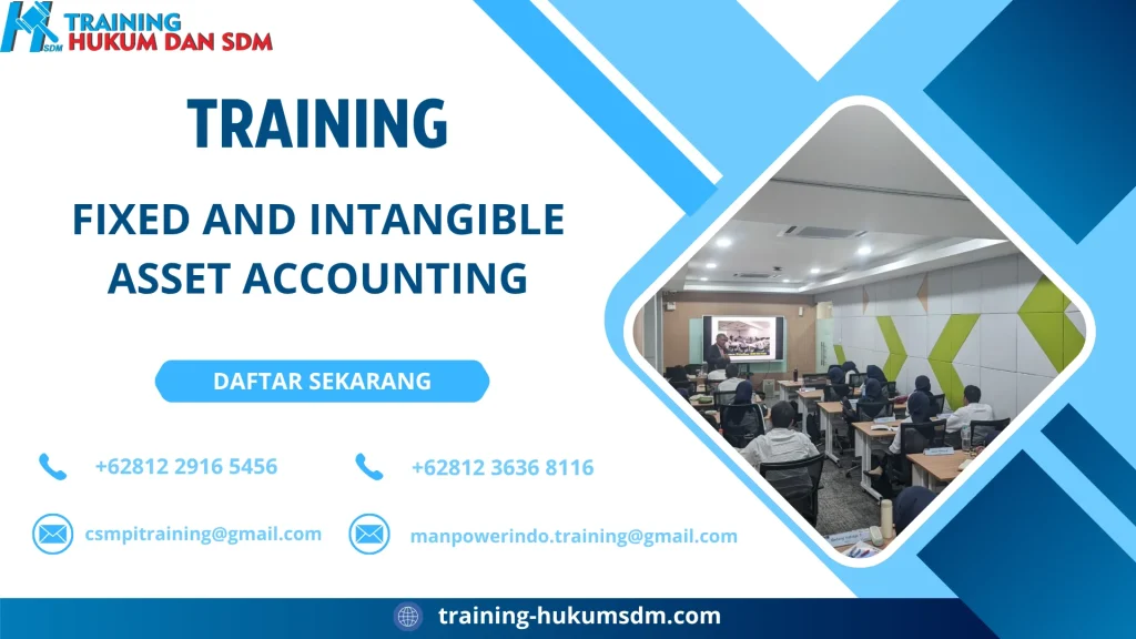 TRAINING FIXED AND INTANGIBLE ASSET ACCOUNTING