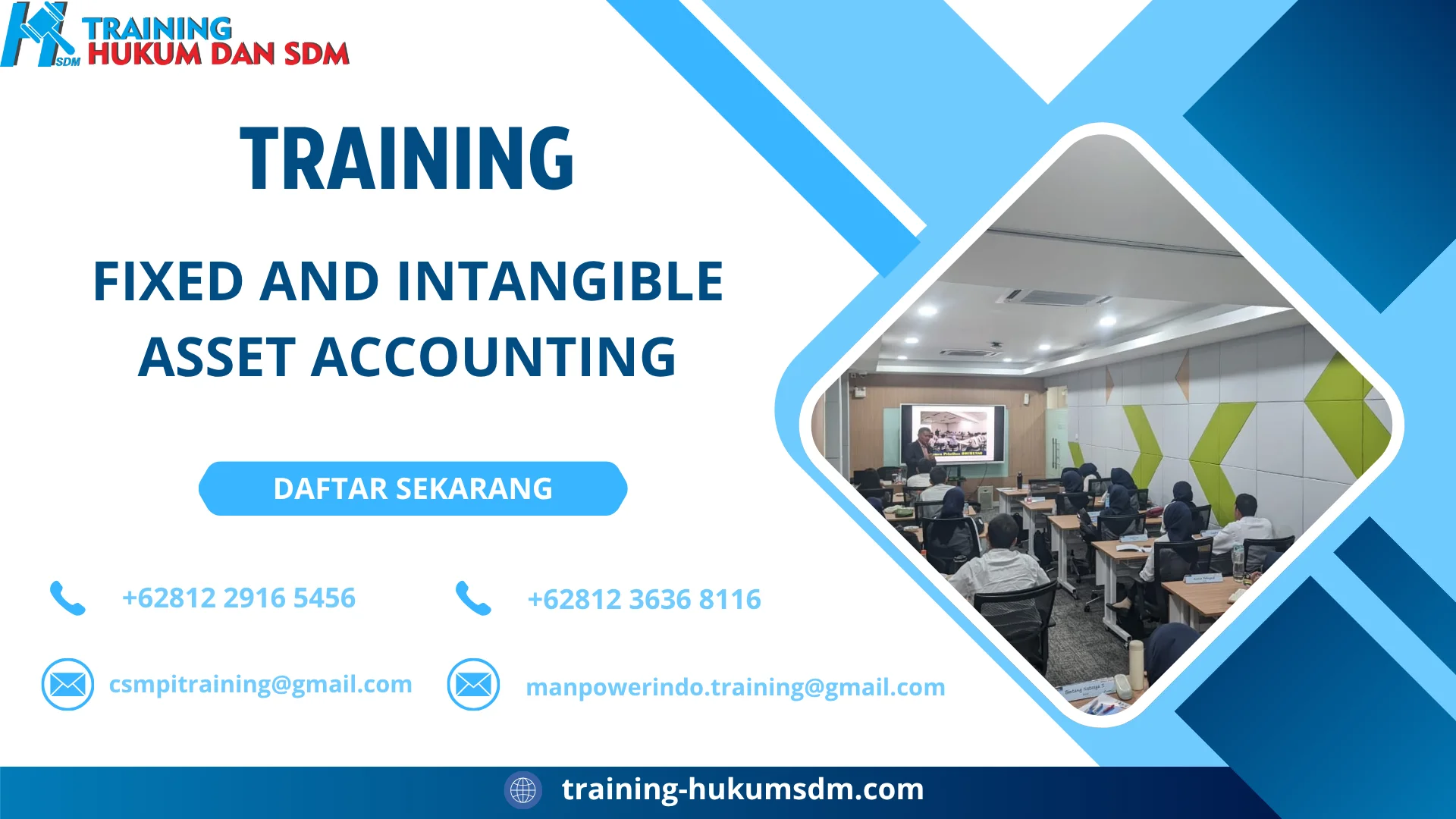 TRAINING FIXED AND INTANGIBLE ASSET ACCOUNTING