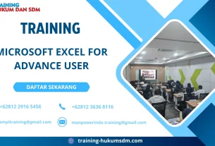TRAINING MICROSOFT EXCEL FOR ADVANCE USER