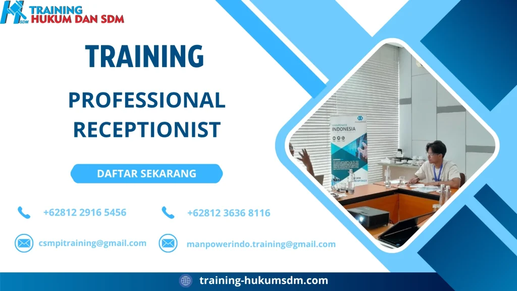 TRAINING PROFESSIONAL RECEPTIONIST