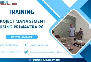 TRAINING PROJECT MANAGEMENT USING PRIMAVERA P6