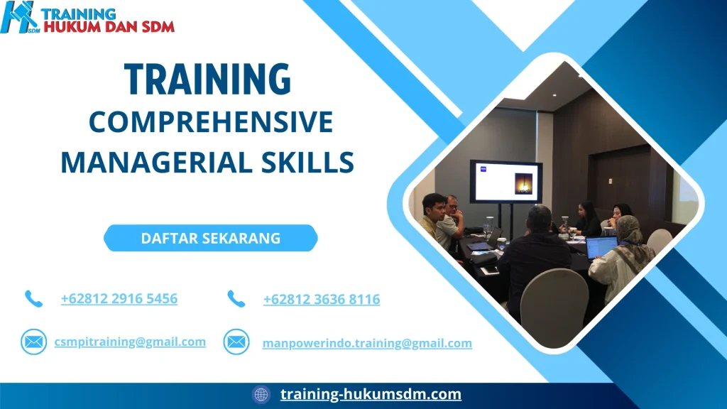 TRAINING COMPREHENSIVE MANAGERIAL SKILLS