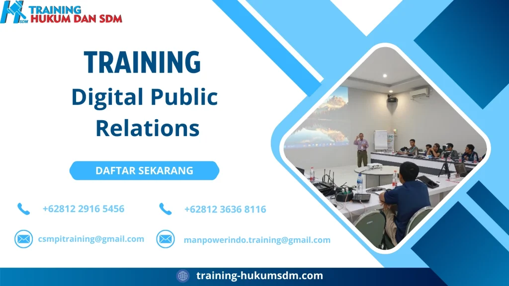 TRAINING Digital Public Relations