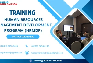 TRAINING HUMAN RESOURCES MANAGEMENT DEVELOPMENT PROGRAM (HRMDP)