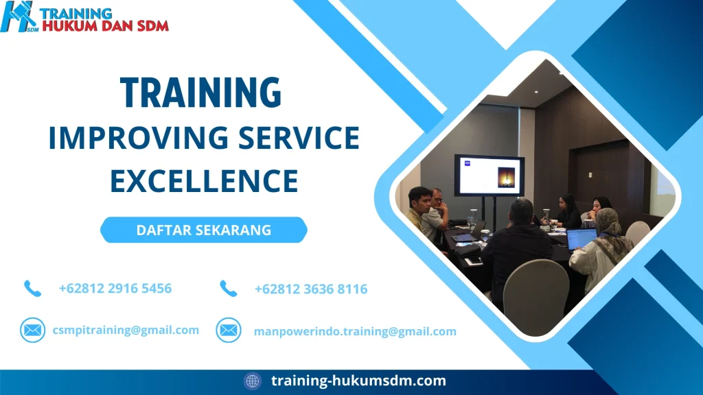 TRAINING IMPROVING SERVICE EXCELLENCE