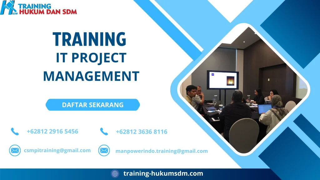 TRAINING IT PROJECT MANAGEMENT