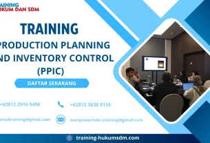 TRAINING PRODUCTION PLANNING AND INVENTORY CONTROL (PPIC)