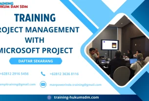 TRAINING PROJECT MANAGEMENT WITH MICROSOFT PROJECT