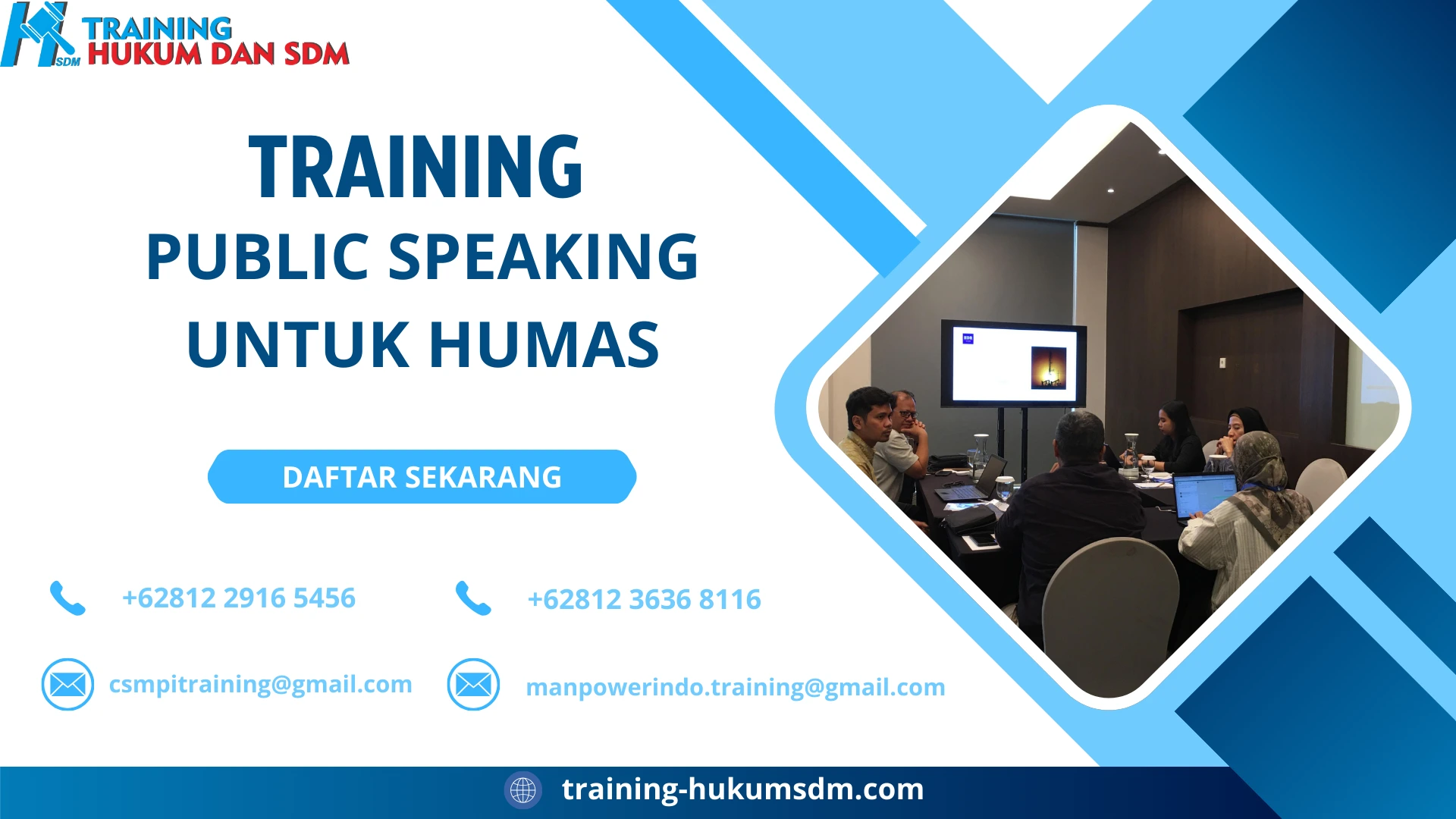 TRAINING PUBLIC SPEAKING UNTUK HUMAS