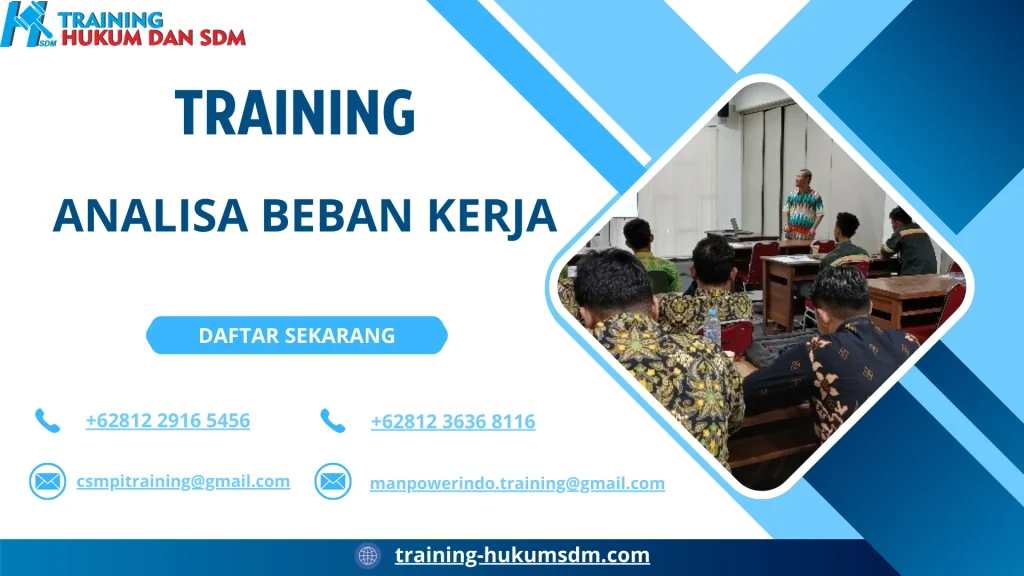 training analisa beban kerja Jakarta