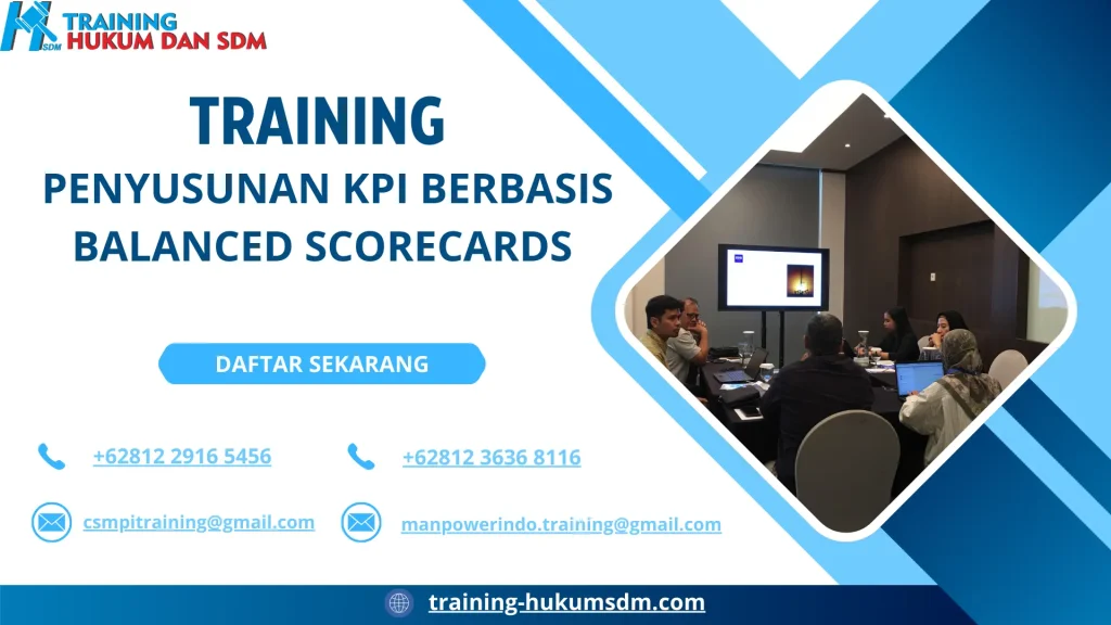 TRAINING PENYUSUNAN KPI BERBASIS BALANCED SCORECARDS