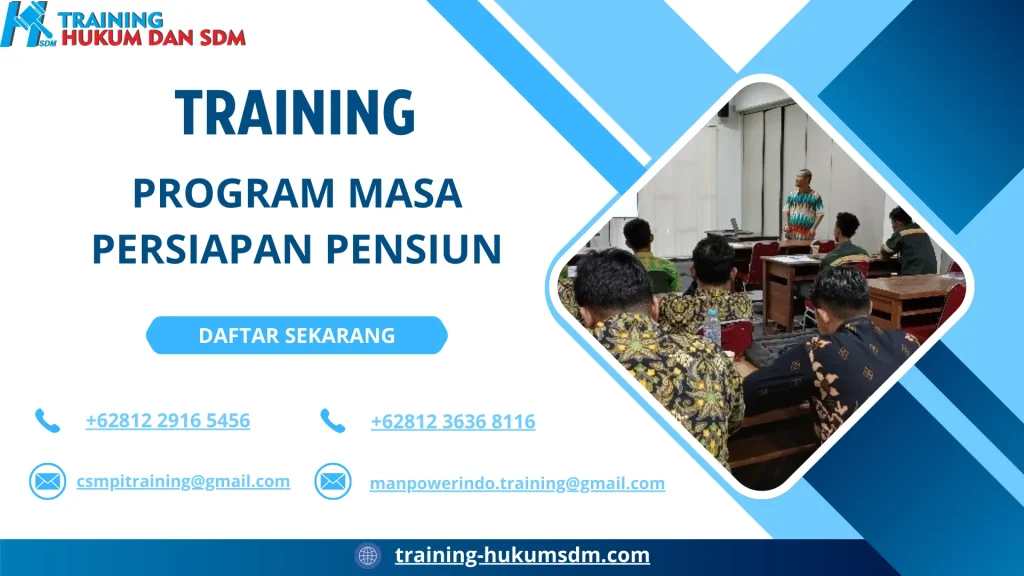 training perencanaan keuangan pensiun Jakarta